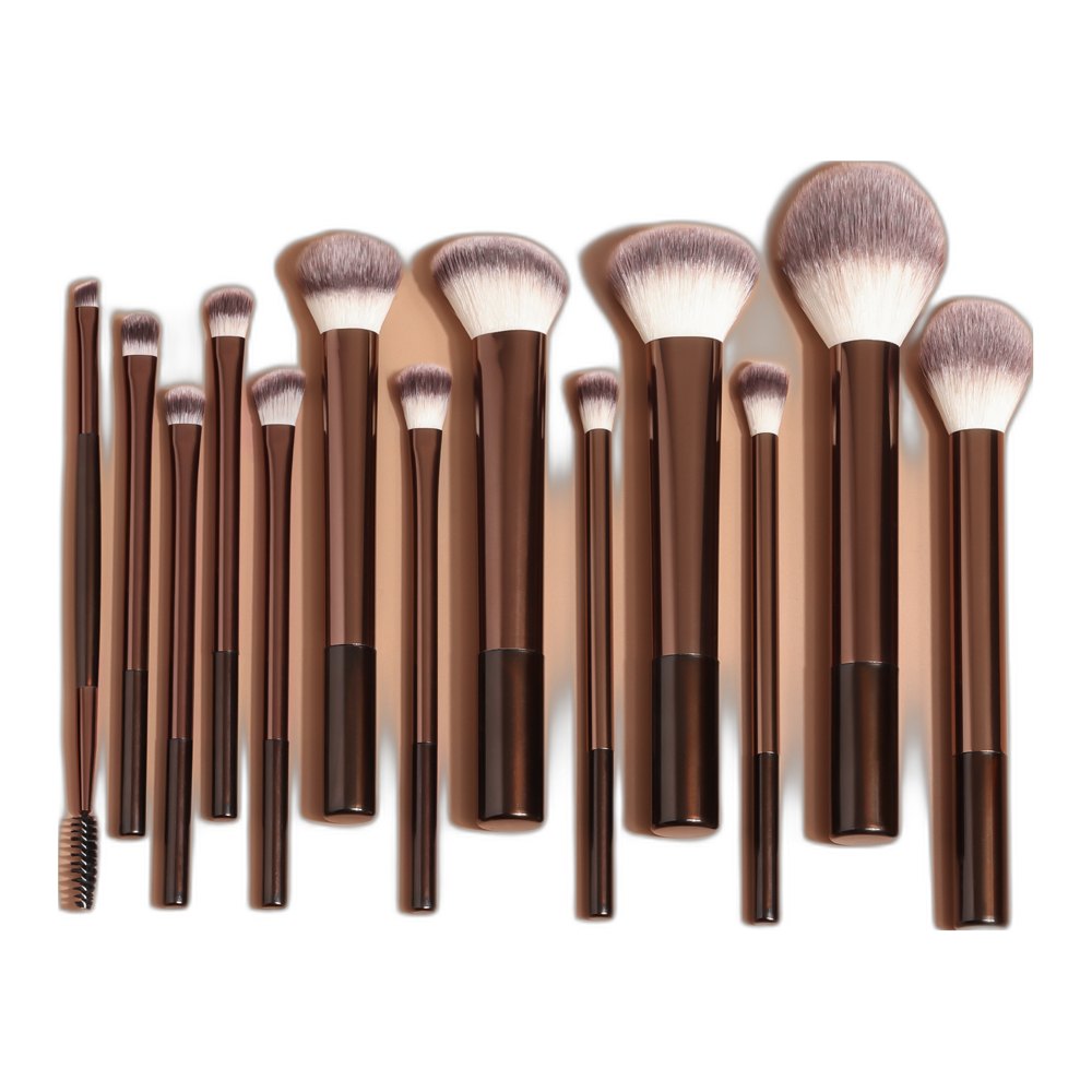 13PCS Makeup Brush Set Foundation Concealer Powder Eyeshadow Blush Brush Kabuki Blending Cosmetic Beauty Tool for Face