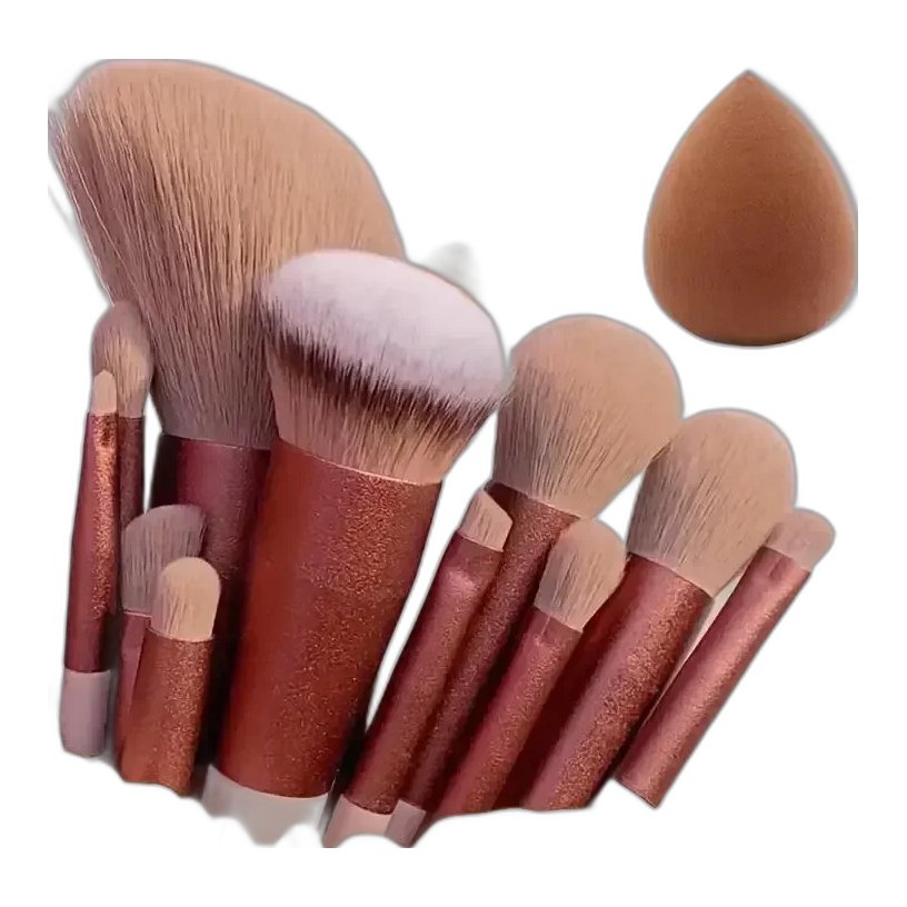 Professional Makeup Brush Set - Soft Fluffy Cosmetic Brushes for Foundation, Powder, Eyeshadow & Blending , Beauty Tools